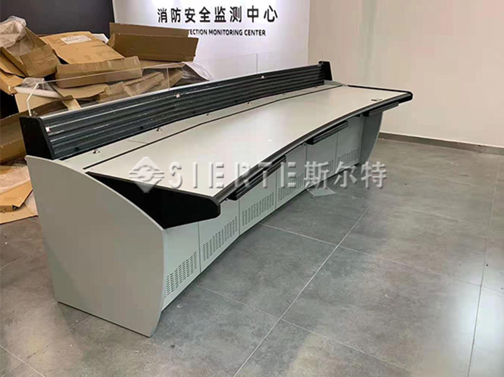 北京消防監(jiān)控中心控制臺(tái)案例